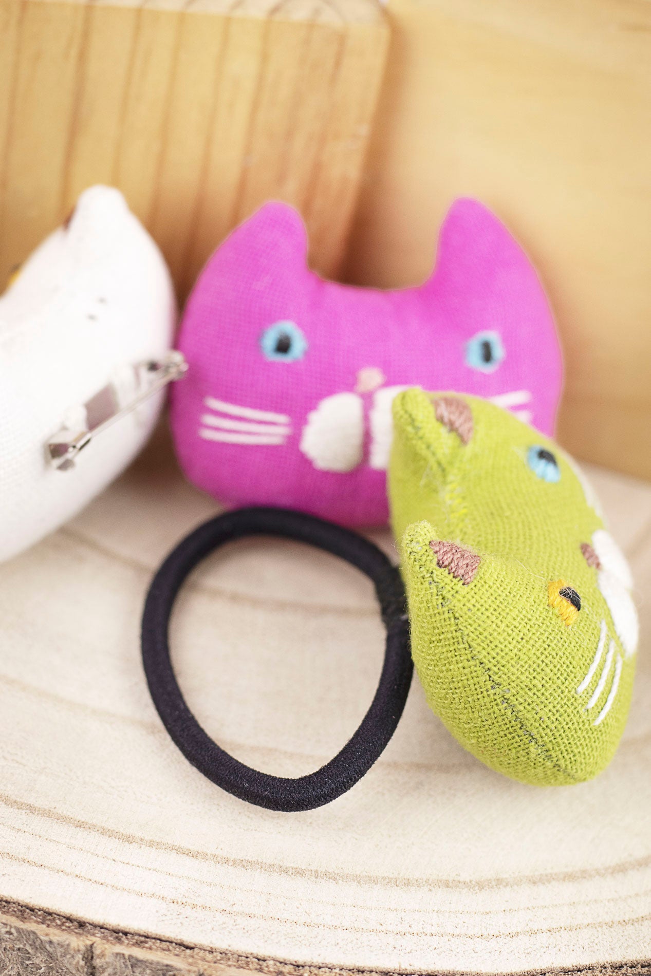 Broche gato (pack X 3)