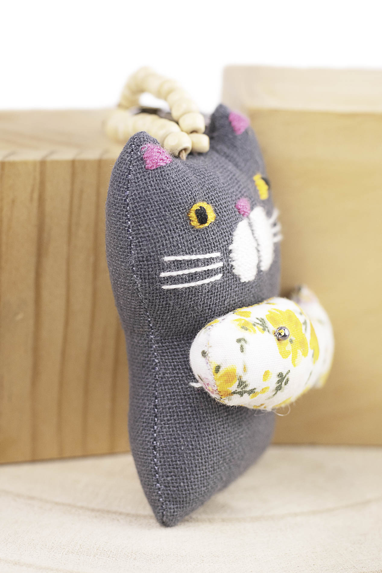 Gato con pez