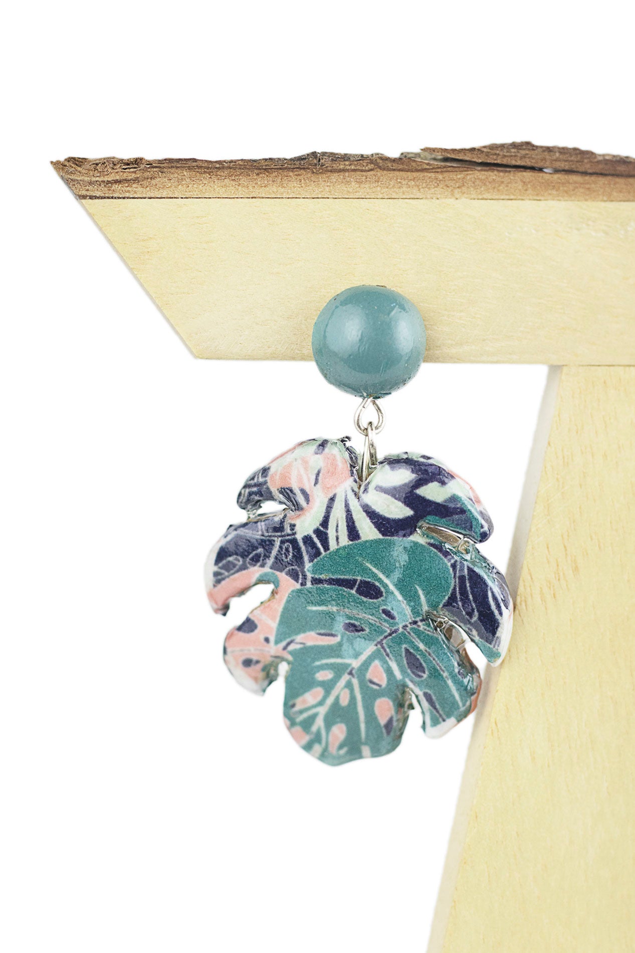 Pendientes hojas