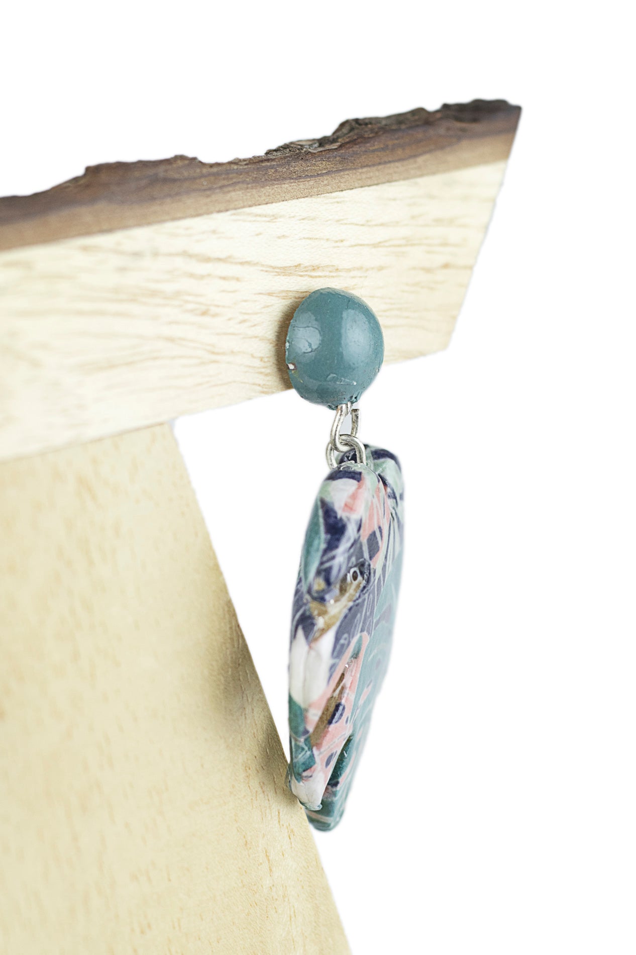 Pendientes hojas