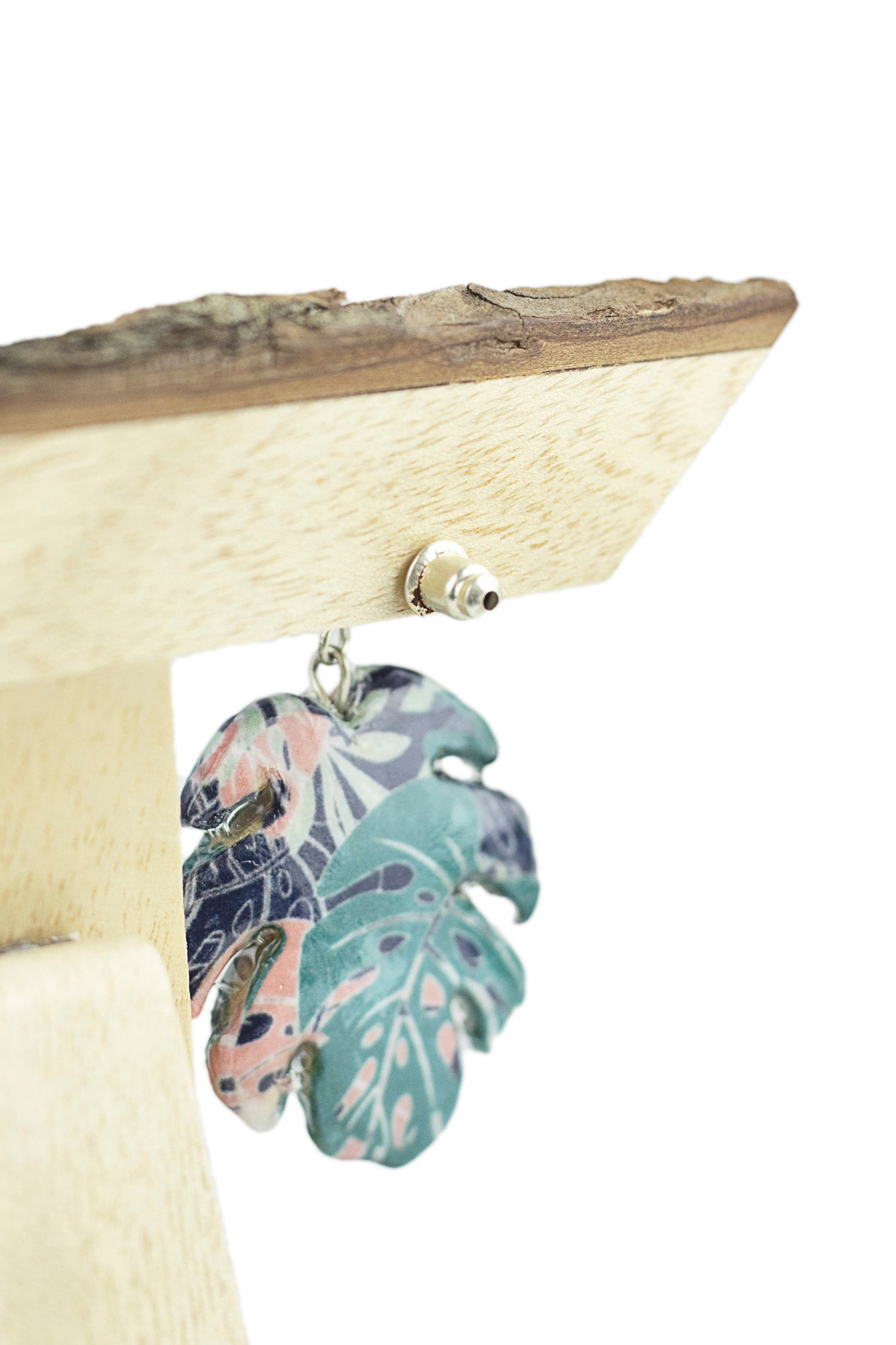 Pendientes hojas