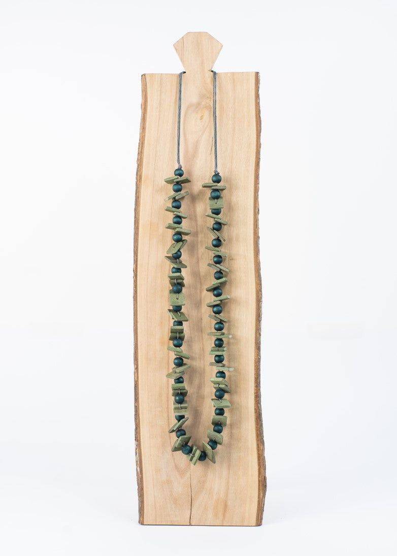 Collar Multipiezas cuadrados y bolas