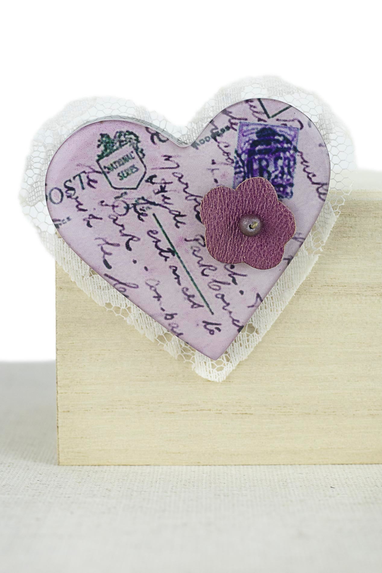 Broche corazon