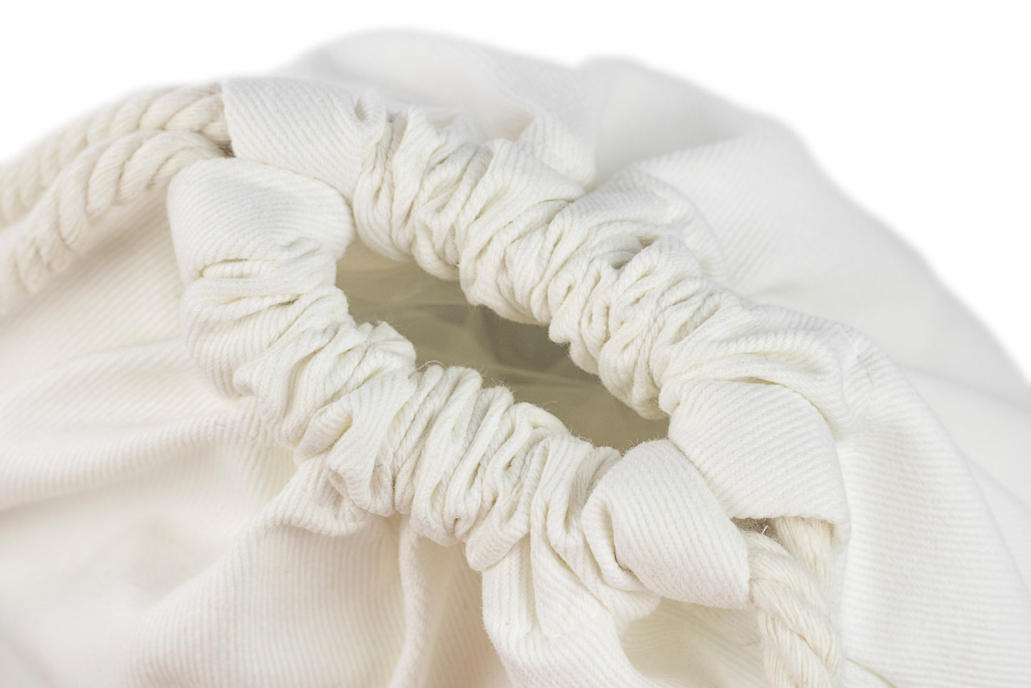 Bolso marinero de lona con bolsillo exterior