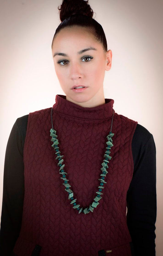 Collar Multipiezas cuadrados y bolas