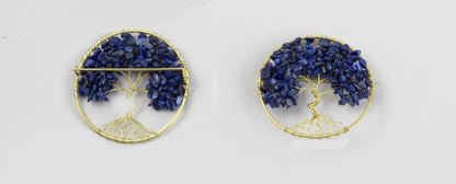 Broche grande lapizlazuli