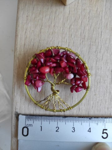 Broche pequeño con perlas