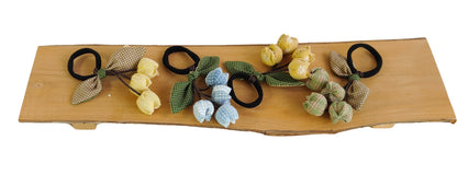 COLETERO CON TULIPANES  (PACK X 3)