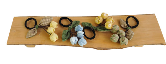 COLETERO CON TULIPANES  (PACK X 3)