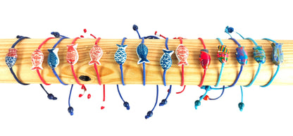 Pulseras pescaditos (Pack x 5)