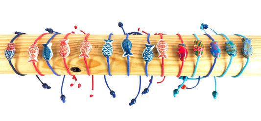 Pulseras pescaditos (Pack x 5)