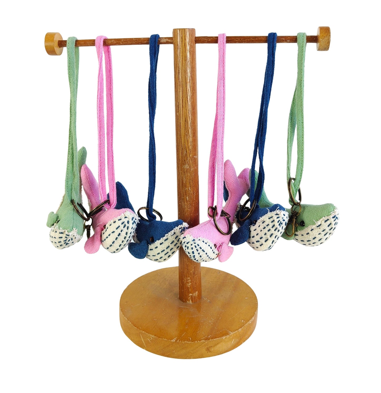 LLAVERO DE TELA BALLENA