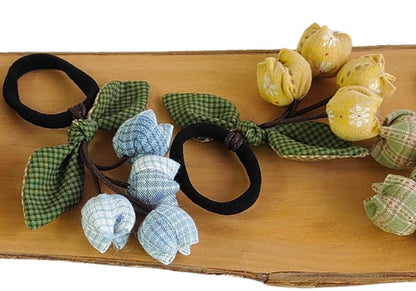 COLETERO CON TULIPANES  (PACK X 3)