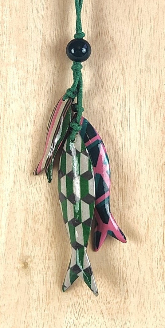 Colgante tres peces