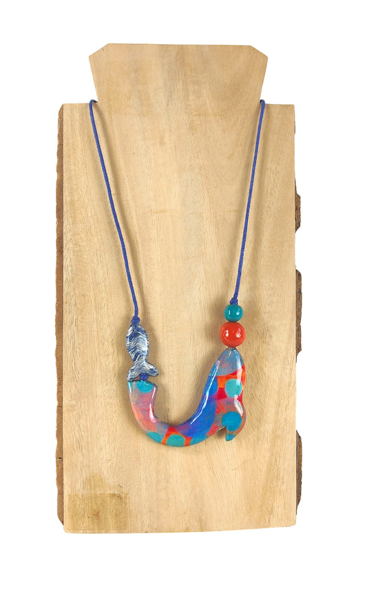 COLGANTE BALLENA Y PEZ