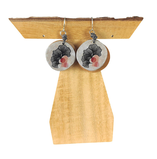 OENDIENTE FLOR MARFIL