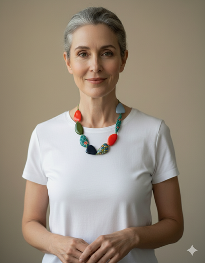 Collar multipiezas zorro