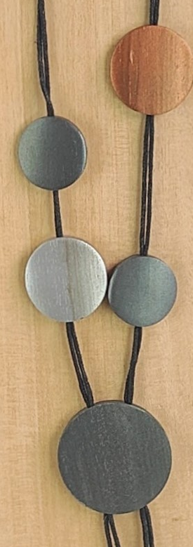 Collar circulos con colgantes