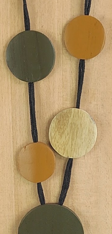 Collar circulos con colgantes