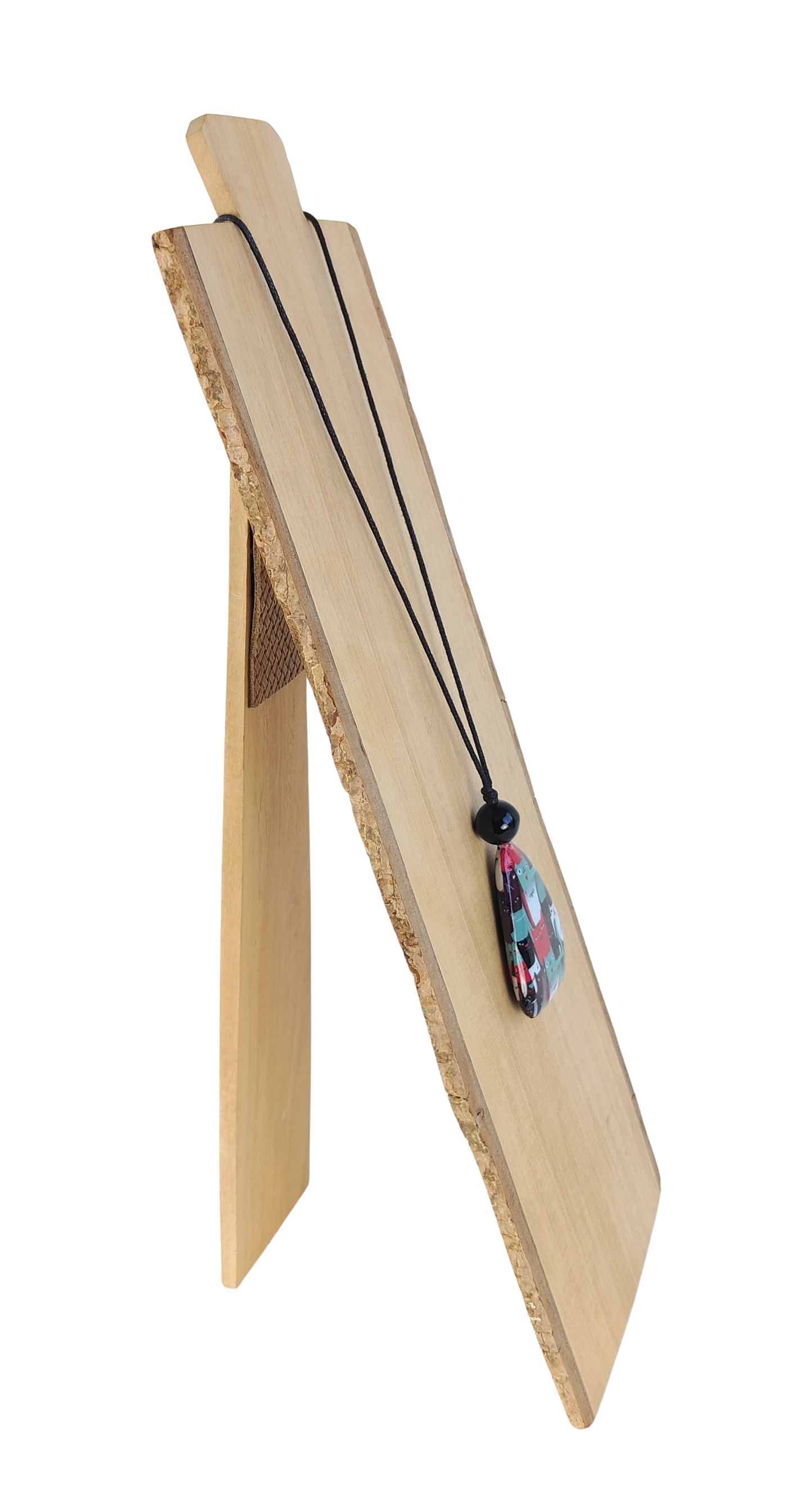 Colgante triangular gatos