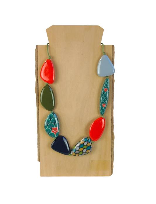 Collar multipiezas zorro