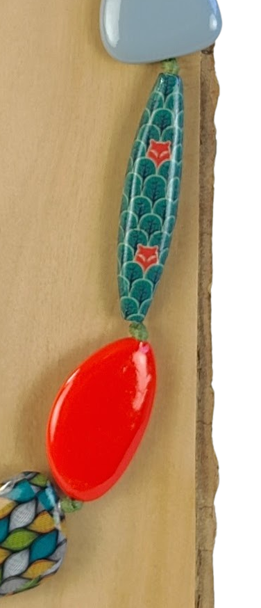 Collar multipiezas zorro