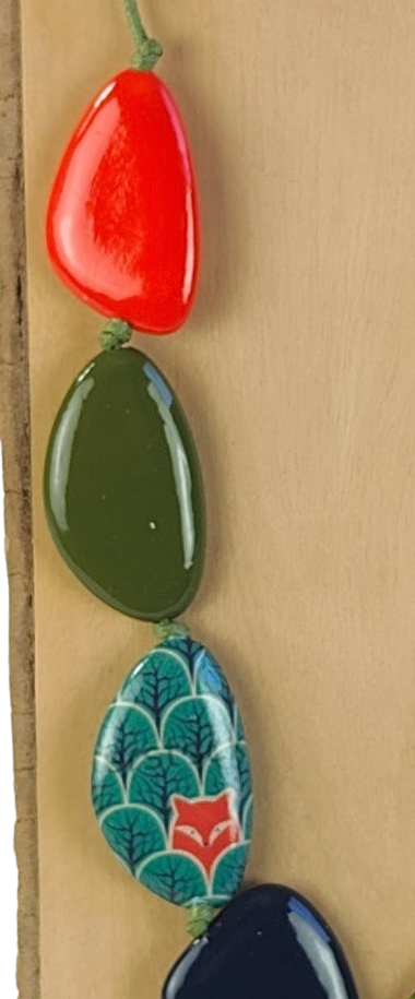 Collar multipiezas zorro