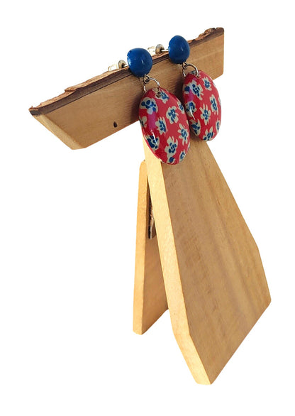 PENDIENTES CIRCULAR FLORES