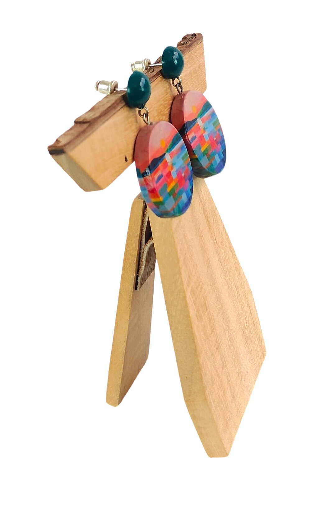 PENDIENTES CIRCULAR SOL