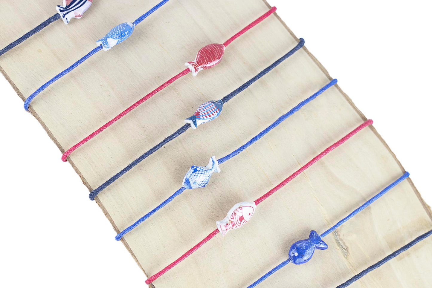 Little fish necklace (Pack x 5) Assorted colors