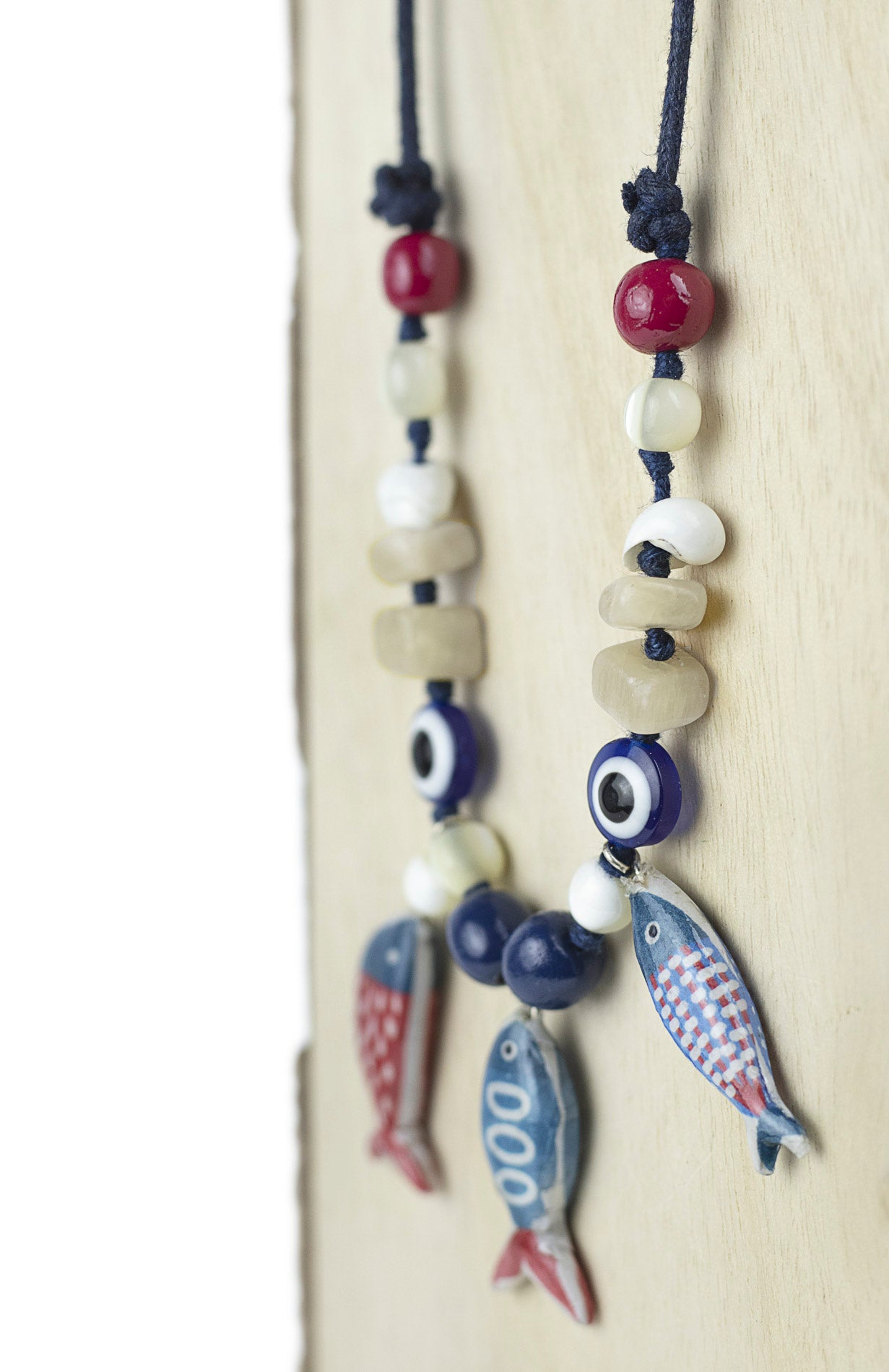 Three fish necklace