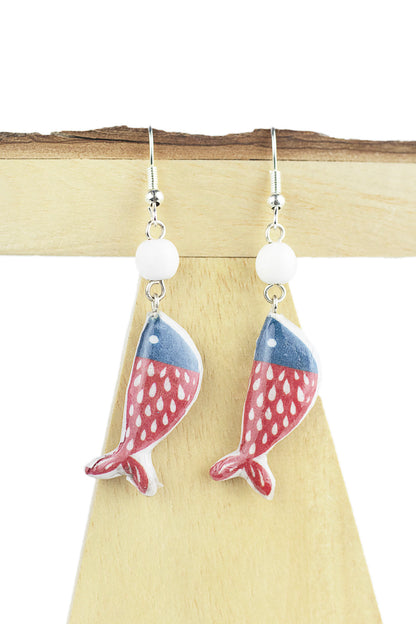 Fish earring