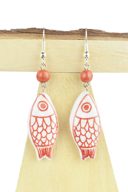 Fish earring