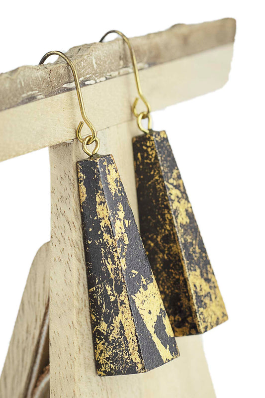 Pendientes Palo Pan de Oro