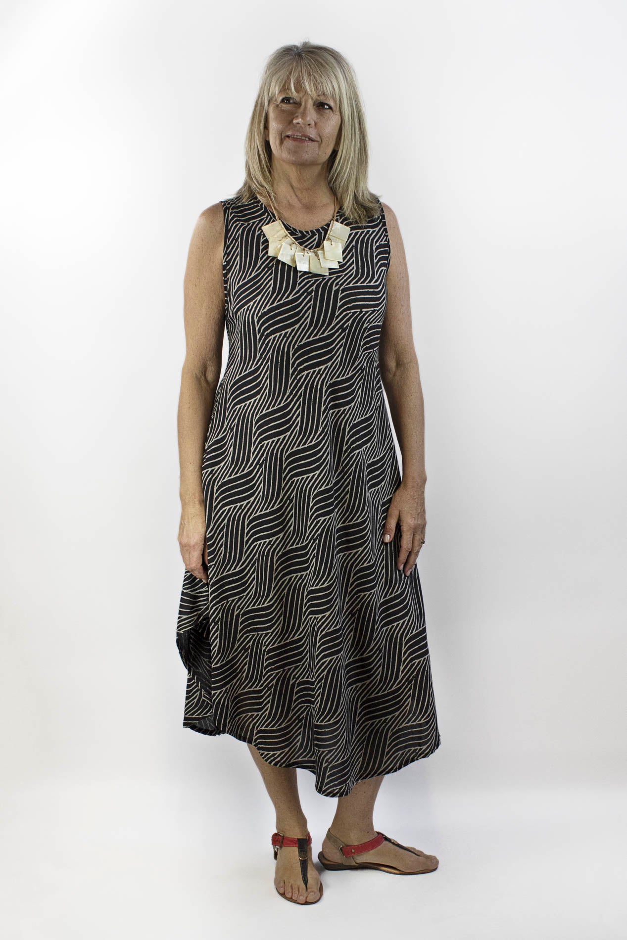 Collar con piezas de nacar