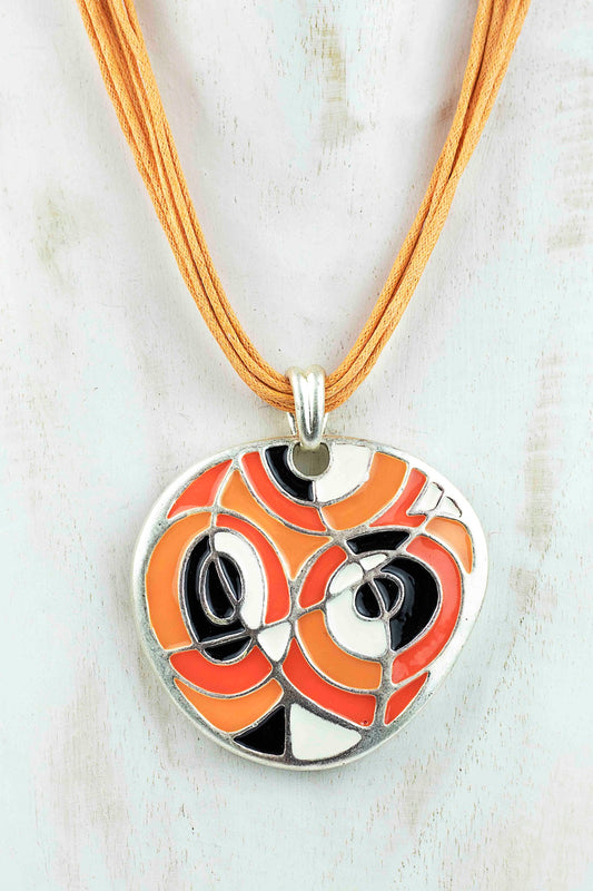 Collar Gaudi en naranja