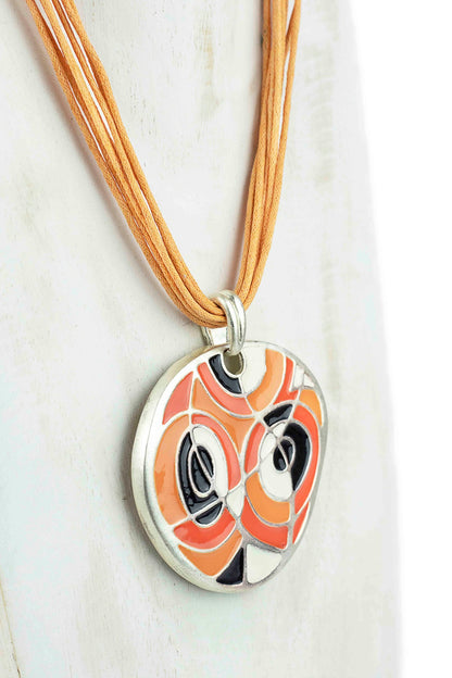 Collar Gaudi en naranja