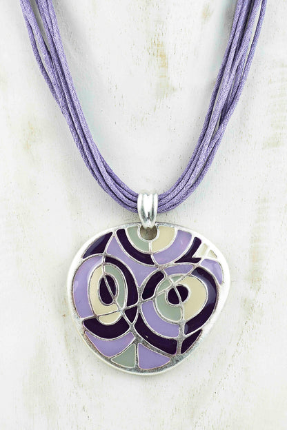 Collar Gaudi en morado