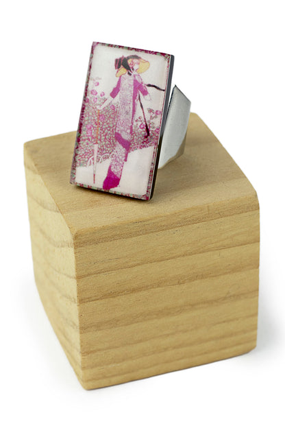 Anillo con imagen