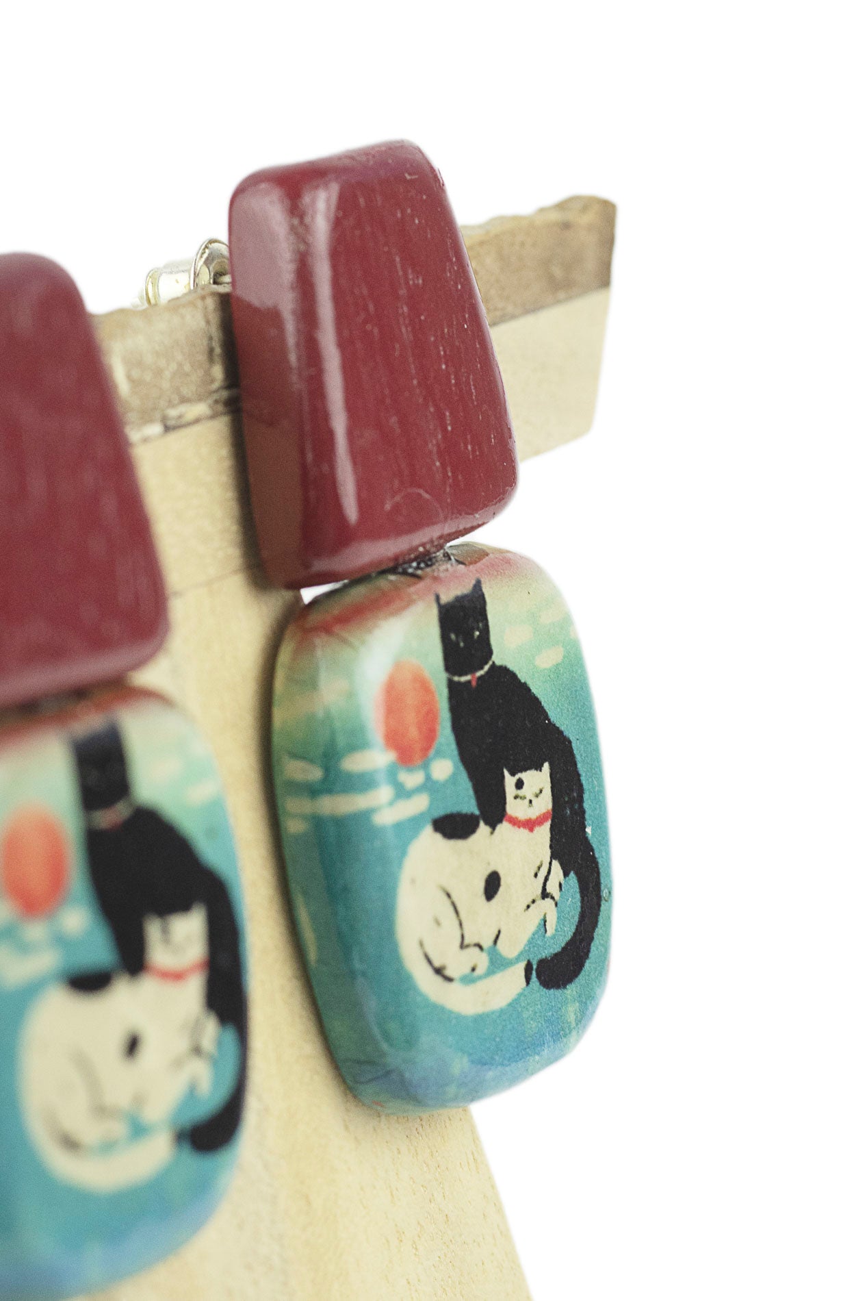 Pendientes gatos